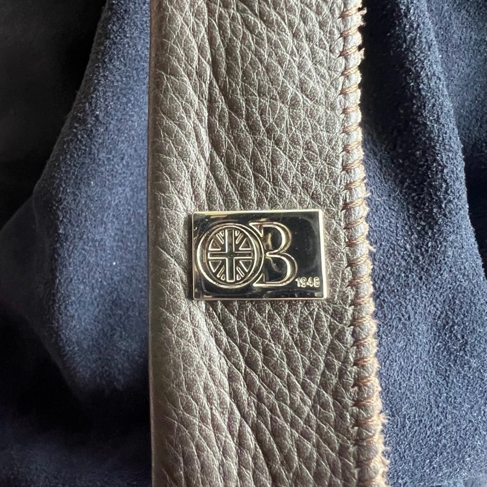 Owen Barry Mathilde Handbag/Backpack in Navy - Picture 4 of 5